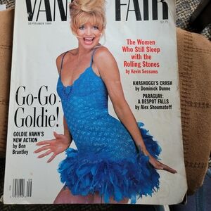 Vintage Vanity Fair Magazine From September 1989